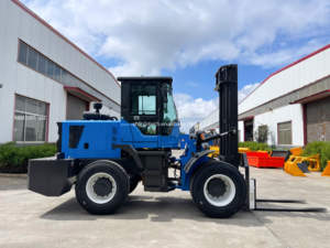 Cargadora de Ruedas de 3 Toneladas, Tipo Montacargas, Tracción en las Cuatro Ruedas, Componentes de la Caja de Cambios, CPCD25, Certificación CE, 1 Año de Garantía, Alto Momento de Carga - Product Image 3