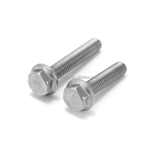 Pernos hexagonales de acero inoxidable con brida <span class=keywords><strong>IFI</strong></span> 111, cabeza hexagonal clase 4.8 y 6.8, rosca UNF, para construcción industrial - Product Image 5