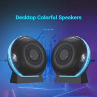 Taşınabilir Mini ses çubuğu hoparlör kablolu USB bilgisayar hoparlörleri Stereo USB PC tabletler dizüstü bilgisayarlar için Powered MP3 hava Pro