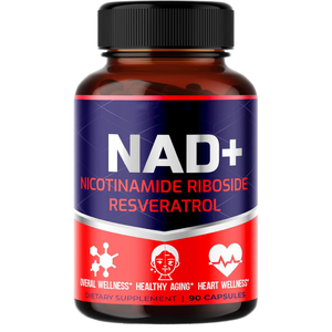 Cápsulas de Reparación Metabólica con Vitaminas NAD3 NAD+ Booster, Clínicamente Probadas y con Pruebas Independientes, para Adultos, 60 Unidades - Product Image 1