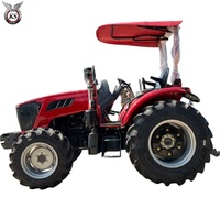 Tractor de Ruedas KESHENG de 50-100 HP, Motor YTO/Weichai, Tracción en las 4 Ruedas, Transmisión por Engranajes, Alta Productividad, Larga Vida Útil, Capacidad para Múltiples Terrenos