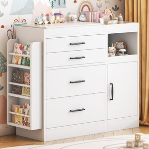 Table à langer ISO9001, commode pour bébé, station à couches moderne pour chambre d'enfant - Product Image 1