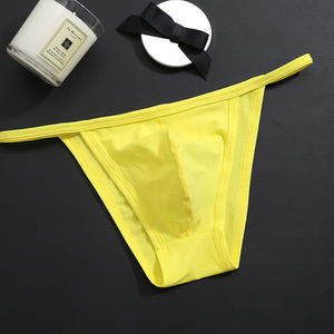 4 colori senza cuciture Sexy da uomo in cotone biancheria intima con spalline da uomo con perizoma da uomo con spalline assortite - Product Image 3