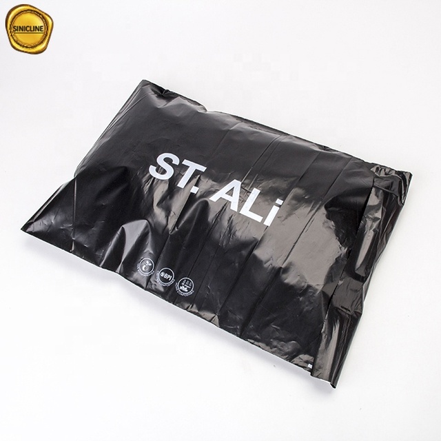 Sinicline Biodegradable Eco Friendly Mailer PLA+PBAT Plastic Packaging Biodegrad Pla Pack Bag
