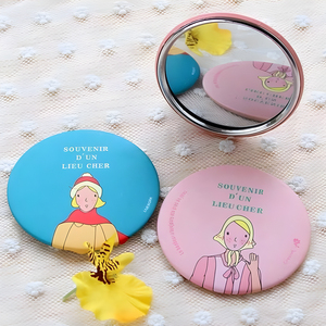 58Mm Đánh Bóng Mô Hình Gương Cho Tình Yêu Chủ Đề In Sắt Cho Ve Áo Pin Phù Hiệu Nút Thiếc Huy Hiệu Cho Quà Lưu Niệm 58Mm Kim Loại Tin Nút - Product Image 2