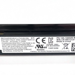 Paquete de Baterías Recargables de Iones de Litio Cognex 3.6V 3070mAh 11.05Wh con Protección Contra Sobrecarga, Hecho en China - Product Image 1