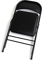Chaise pliante à cadre métallique à prix de gros pour café, chaise pliable empilable moderne pour l'extérieur