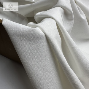 Mindun vrac en gros moyen printemps <span class=keywords><strong>lin</strong></span> Polyester naturel robe chemise <span class=keywords><strong>tissu</strong></span> mélangé par la cour pour les vêtements - Product Image 5