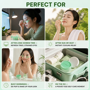 Patchs Hydrogel OEM Marque Privée <span class=keywords><strong>pour</strong></span> <span class=keywords><strong>les</strong></span> <span class=keywords><strong>Yeux</strong></span>, Masque Apaisant à la Lavande, Patchs Gel Sous <span class=keywords><strong>les</strong></span> <span class=keywords><strong>Yeux</strong></span> Anti-Poches, Anti-Cernes et Anti-Rides, 60 Pièces - Product Image 5