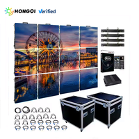 Écran LED intérieur/extérieur couleur HONGQI P2.6 P2.9 P3.9, écrans LED de location, HD, étanche IP65, panneau mural vidéo LED