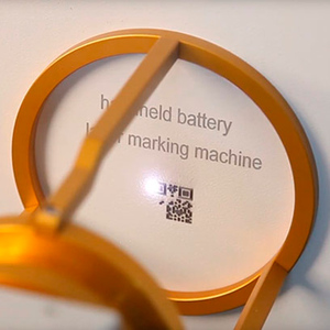 Sợi <span class=keywords><strong>laser</strong></span> cầm tay đánh dấu máy cầm tay khắc cho mã QR mã vạch thép không gỉ nhôm Brass - Product Image 5