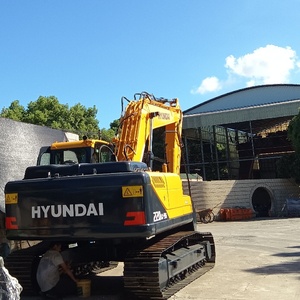 Gran descuento Usado Hyundai 220LC-9S Excavadora Corea Rendimiento confiable Tipo de oruga Motor de núcleo a la venta Shanghai China - Product Image 1