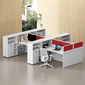 Tùy chỉnh hiện đại mở không gian làm việc Modular coworking nhân viên văn phòng làm việc trạm văn phòng cubicle Máy Trạm trung tâm cuộc gọi với ngăn kéo - Product Image 2