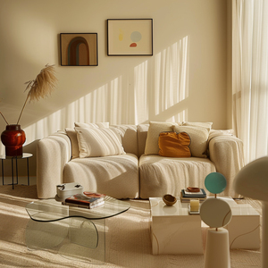 Mật độ cao Bộ nhớ bọt chần ngả <span class=keywords><strong>sofa</strong></span> tùy chỉnh đồ nội thất cho căn hộ thân thiện với không gian nhỏ chân không đóng gói - Product Image 3