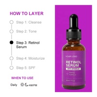 Sérum de nuit éclaircissant pour le visage de marque privée