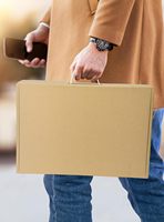 Laptop-Box für bis zu 17,3 Zoll Notebook-Computer, Karton Laptop-Versand box, Notebook Secure Mailer Box
