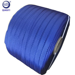 Aplicación de Embalaje manual de flejado tejido de poliéster PET azul de 11mm para Embalaje manual - Product Image 5