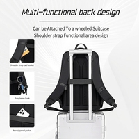 Sac à dos Arctic Hunter pour ordinateur portable, nylon, imperméable, écologique, grande capacité, voyage, travail, 15,6 pouces, unisexe
