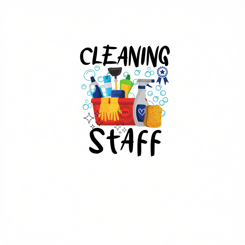 Cleaning Staff T-Shirt For Housekeeping Crew Proud Housekeeper