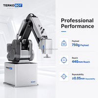 DOBOT MG400 Cobot de bureau à charge utile de 750g, bras robotique à haute précision pour solutions de ligne de production automatisée personnalisées de petite taille