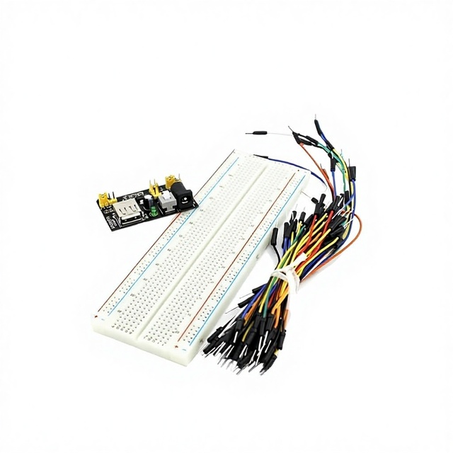 DIY for Black Power Module + 830-Point Large for + 65 Colorful for Jumper Wires Kit