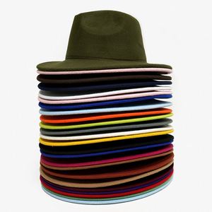 Fashion Jazz Hat With Vintage <b>Belt</b> 21 Colors Available Cowboy Cowgirl Fedora Hat for Party <b>Festival</b> Club - Product Image 4
