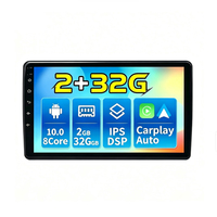 Caméra arrière AHD, commande au volant, écran 9 pouces, CarPlay sans fil, Android Auto, navigation GPS, écran partagé, autoradio Android