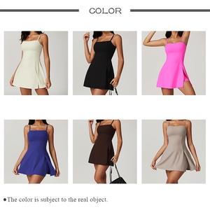 Gonna da Golf da <span class=keywords><strong>donna</strong></span> Sexy <span class=keywords><strong>leggera</strong></span> e ad asciugatura rapida abito da Golf con copri seno vestiti per Fitness <span class=keywords><strong>tuta</strong></span> sportiva da <span class=keywords><strong>donna</strong></span> - Product Image 3