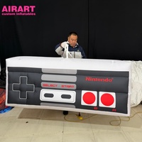 Modèle de manette de jeu gonflable pour la décoration d'arcade, manette de jeu sans fil et PC gonflable personnalisée