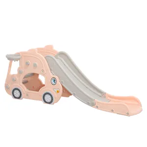 Niet Giftig En Veilig Blauw Indoor Kleine Kids Sliding Speeltuin Plastic Baby Glijbaan Te Koop