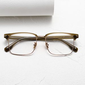 Nouvelle monture de lunettes 535, style carré professionnel, pour hommes et femmes, pour myopie, <span class=keywords><strong>en</strong></span> acétate fait main de grande qualité - Product Image 6