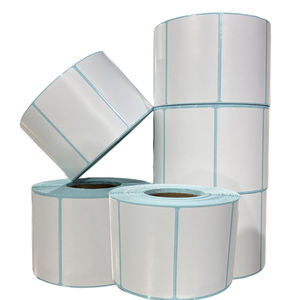 Papel de impresora de etiquetas térmicas adhesivas directas plegables en abanico impermeables 4x6 para etiquetas de envío - Product Image 3