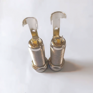Krom 6.35mm <span class=keywords><strong>Output</strong></span> Jack gitar Pickup endpinpack untuk bagian gitar - Product Image 5