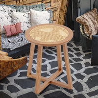 Table console moderne et créative en bois massif et verre, couleur naturelle, pour salon, chambre à coucher, meubles de maison