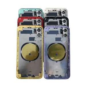 Neue Handy-Rückenabdeckung Glasgehäuse großes Loch Telefonüberzug Glas original für Iphone 13 12 11 Pro Max Abdeckung Hülle passend zu OEM/ODM