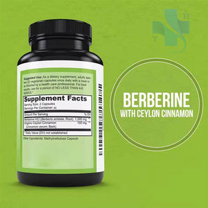 OEM kapsül bağışıklık takviyeleri seylan tarçın kapsülleri ile karmaşık Berberine - Product Image 4