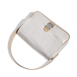 Women's Easy Carry Shoulder Handbags Fashion Designer Crossbody <strong>Bags</strong> Vegan Leather Purse <strong>White</strong> Single Shoulder <strong>Side</strong> <strong>Bag</strong> for Lady - Product Image 4