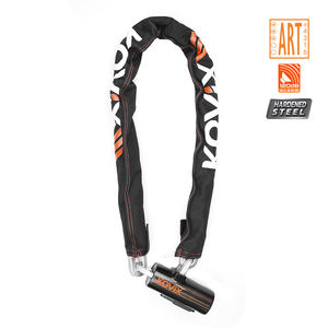 Vente chaude alarme <span class=keywords><strong>moto</strong></span> serrures chaînes serrure style chaîne double chaîne cycle serrure - Product Image 2