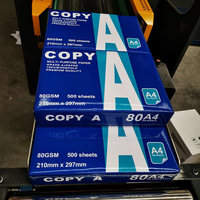 Papel de Copia A4 Premium de 80 g/m², Alto Brillo, 105 % Blanco, Papel para Impresora, 500 Hojas/Resma, Anti-Atascos, Papel de Oficina, Todos los Tamaños Disponibles