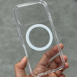 Laudtec Personaliza Accesorios para Teléfonos Móviles a Precio de Fábrica, Funda Magnética Transparente Protectora de PC+TPU para iPhone Serie 17 - Product Image 2