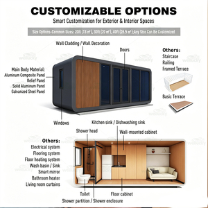 WELLUCKY Glamping Park Resort - Casa Prefabricada Modular Tipo Cabaña Apple, Directo de Fábrica, Personalizable - Product Image 6