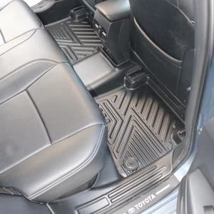 KQD 5D - Juego Completo de Alfombrillas Personalizadas para Auto en TPE Negro para Toyota Camry 2022 - Product Image 3