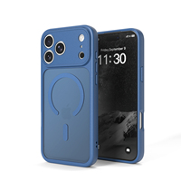 Coque Magnétique de Luxe Antichoc Effet Mat pour iPhone 17 16 15 Pro Max – Vente en Gros