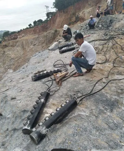 Pistón Hidráulico para Partir Rocas, Herramienta de Construcción y Renovación, Partidor de Rocas de Alta Eficiencia, Partidor de Rocas Ecológico - Product Image 6