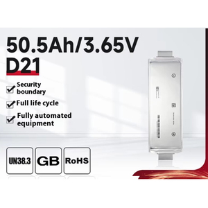 แบตเตอรี่ลิเธียมไอออนเทอร์นารี 3.65V 50.5Ah  แบบซองเก็บพลังงานสูง  แข็งแรงทนทาน - Product Image 2