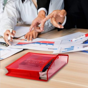 Không thấm nước lớn accordion tập tin Pouch với Snap Nút đóng cửa PP chất liệu mở rộng tập tin ví và tài liệu thư mục - Product Image 4