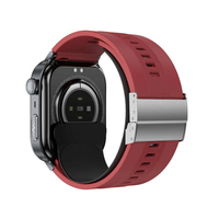 Reloj Inteligente TK66 AMOLED con Bomba de Aire de Goma, Presión Arterial, ECG, Electrocardiograma, Monitoreo, Contestación de Llamadas, SOS, Calendario, 4 Días de Autonomía
