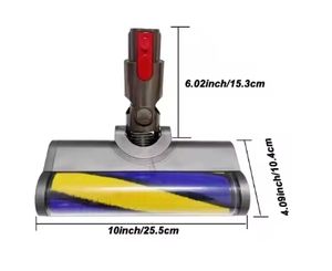 Pour <span class=keywords><strong>Dyson</strong></span> V7 <span class=keywords><strong>V8</strong></span> V10 V11 V15 aspirateur sans fil tête de moteur accessoire de sol dur détecteur de poussière de remplacement lumières <span class=keywords><strong>Laser</strong></span> - Product Image 4