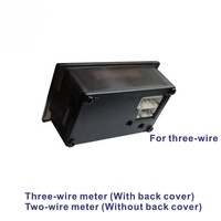 YWS28VA Meteran Ganda Digital Hanya Layar LED 0.28" Pengukur Tegangan Arus Akurasi 1% 0-600V DC14-100V 10-100A -10~50