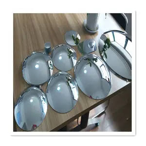 convex glass mirrors sheet large spherical round outdoor road traffic garage decorative bathroom wall concave mirror glass